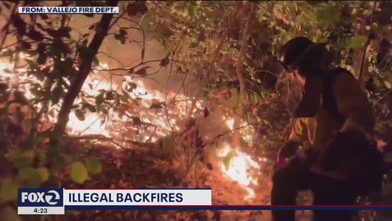 Intentional backfires are a risky tool for firefighters