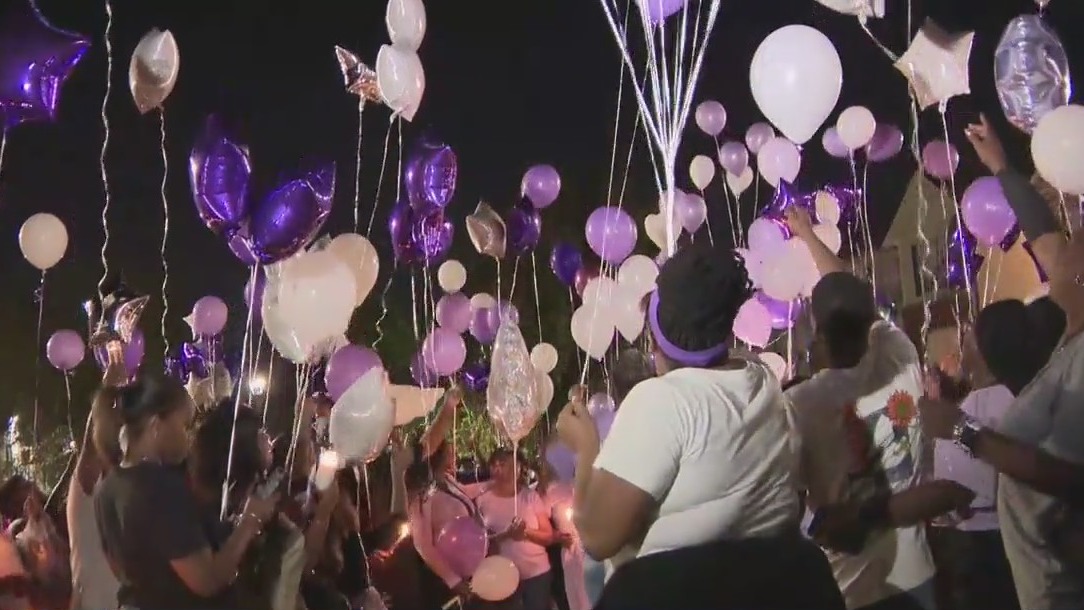 Atlanta family holds balloon release and vigil for mother of 4 killed ...