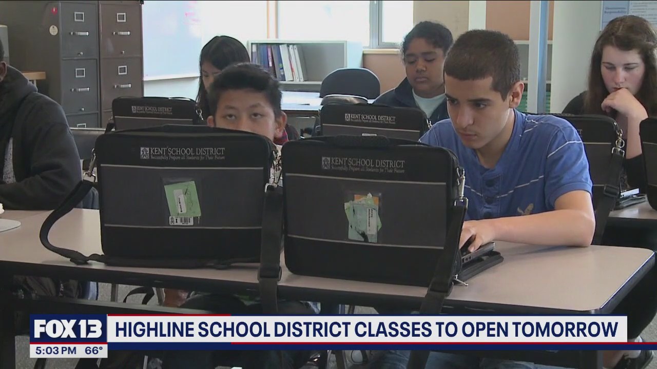 Highline School District classes to begin Thursday without internet