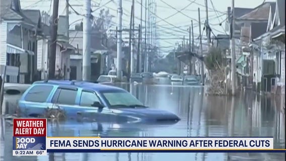 FEMA sends hurricane warning after federal cuts
