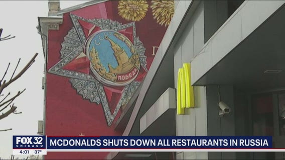 McDonald's shuts down all restaurants in Russia following Ukraine invasion