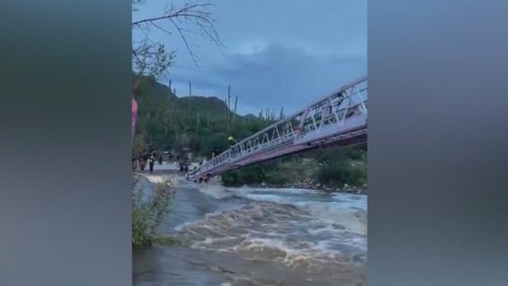 Dramatic water rescue in Tucson after a powerful monsoon storm