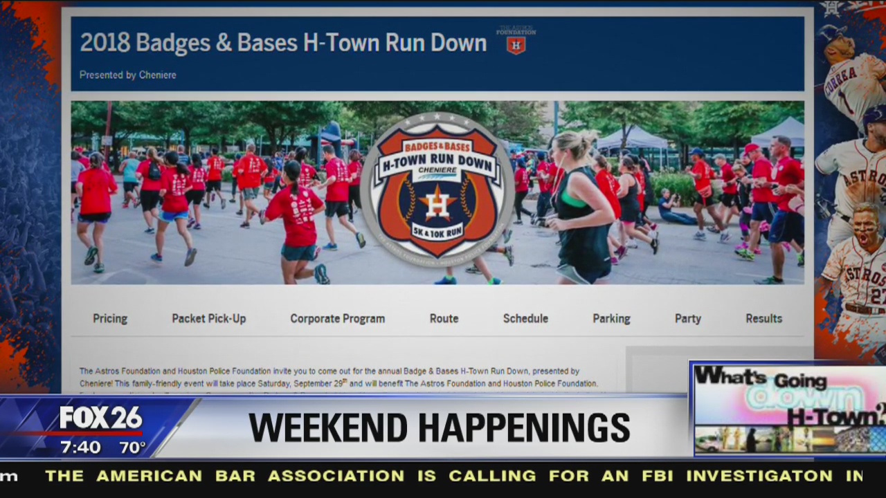 What's Going Down, H-Town? for Sept. 28, 2018