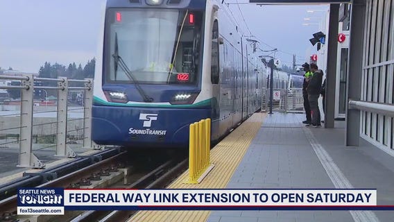 Federal Way Link extension to open Saturday