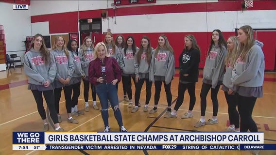 Archbishop Carroll girls' basketball team wins state championship