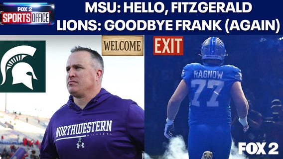 MSU welcomes Pat Fitzgerald; Ragnow comeback ends with Lions