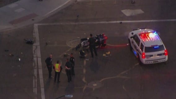 Deputy injured in Phoenix crash