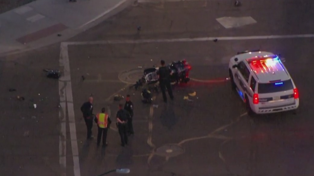 Deputy injured in Phoenix crash