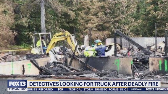 Detectives looking for truck after deadly Skagit County fire
