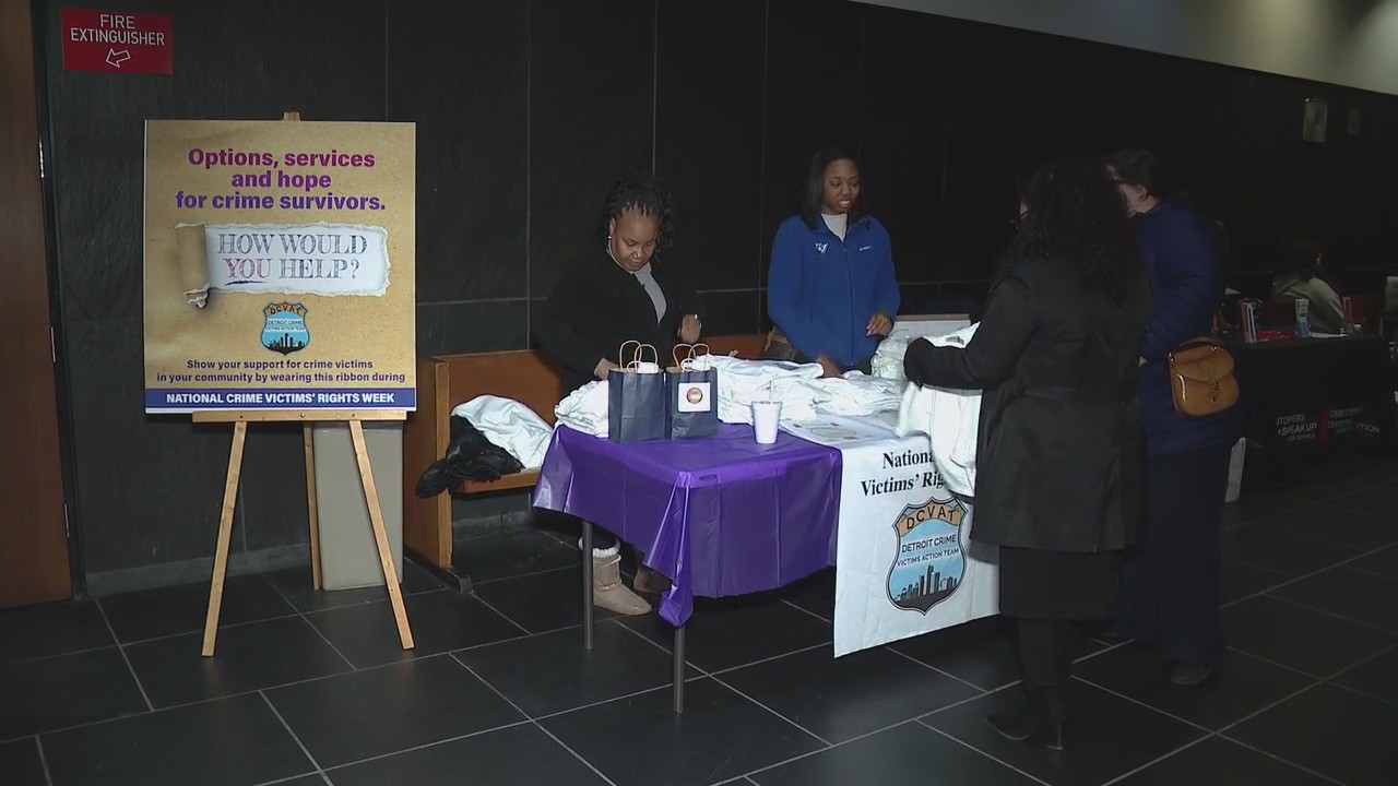 Detroit holds annual event for National Crime Victims? Rights Week