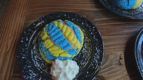 Bakery makes Rams blue and yellow Conchas