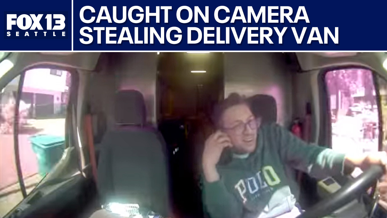 Deputies seek suspect in delivery van theft in Snohomish County, WA