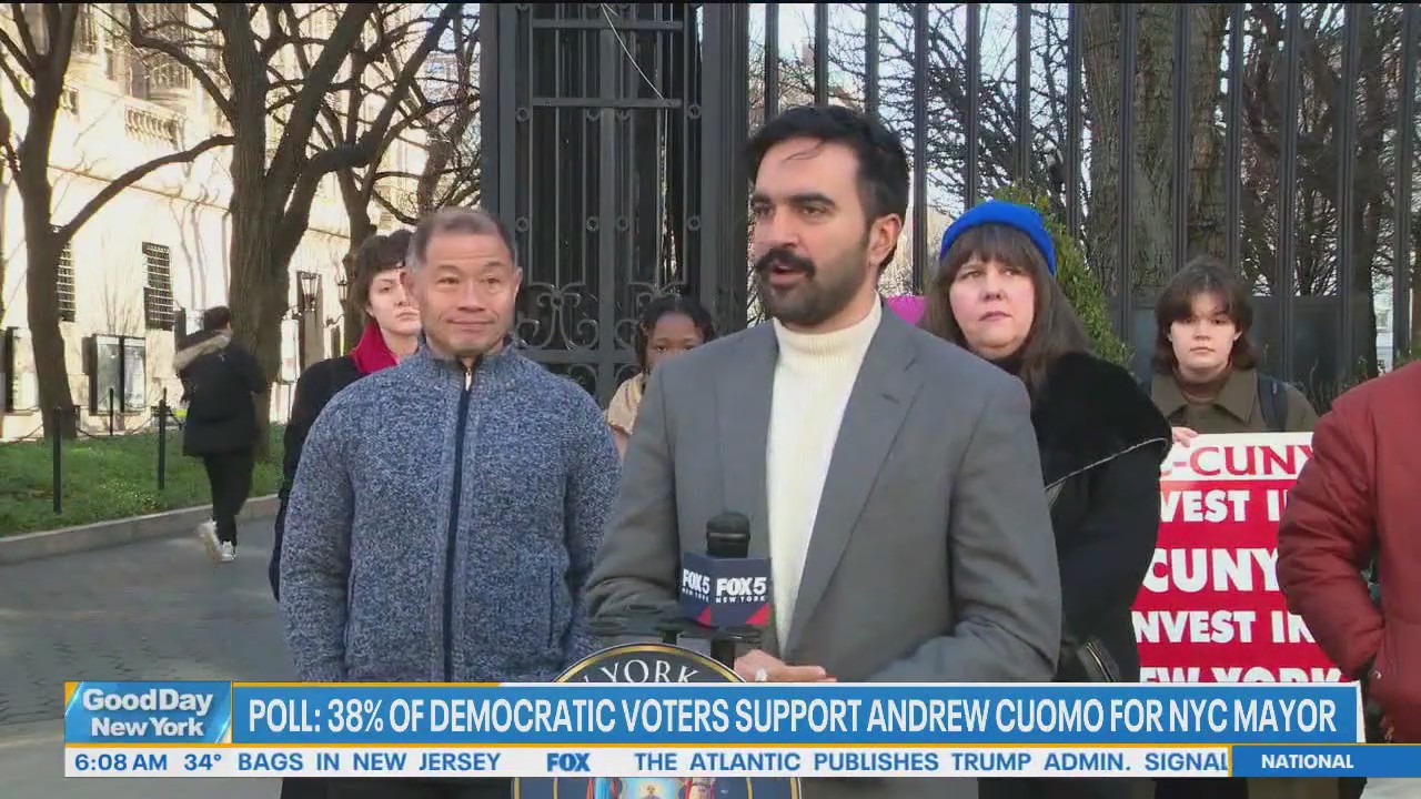 Poll shows Cuomo up as Mamdani gains traction