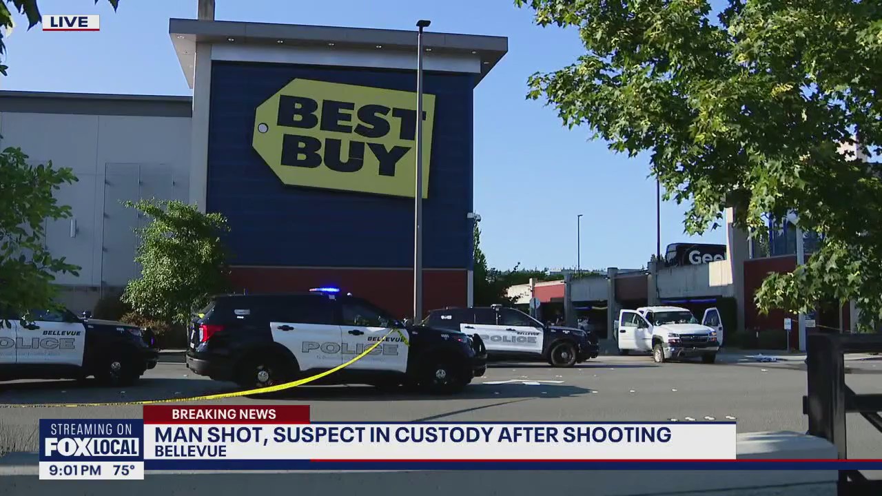 Man shot, suspect in custody after shooting | FOX 13 Seattle