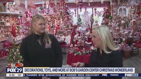 Winter Wonderland at Bob's Garden Center