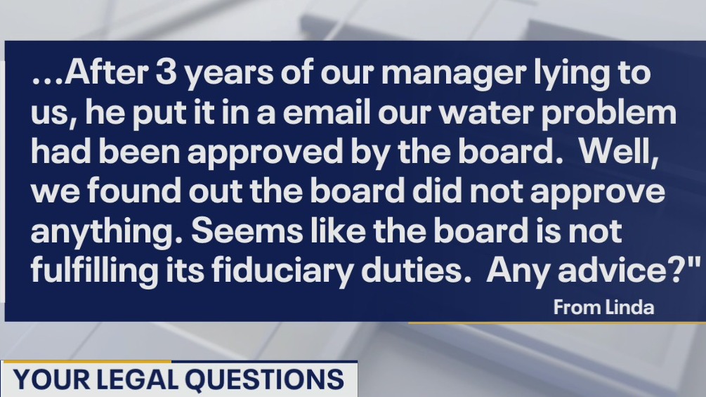 Your Legal Questions: Correcting car accident police reports; QDROs; HOA managers