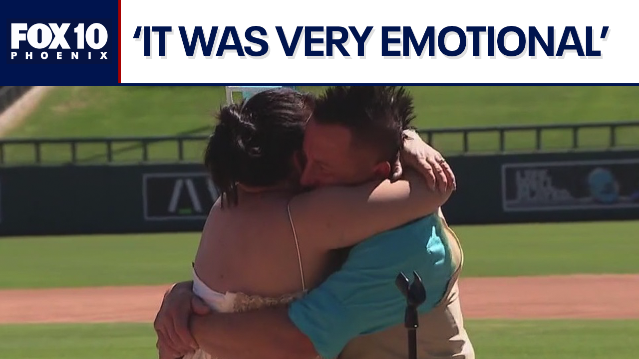 Arizona groom gifts his bride a new kidney