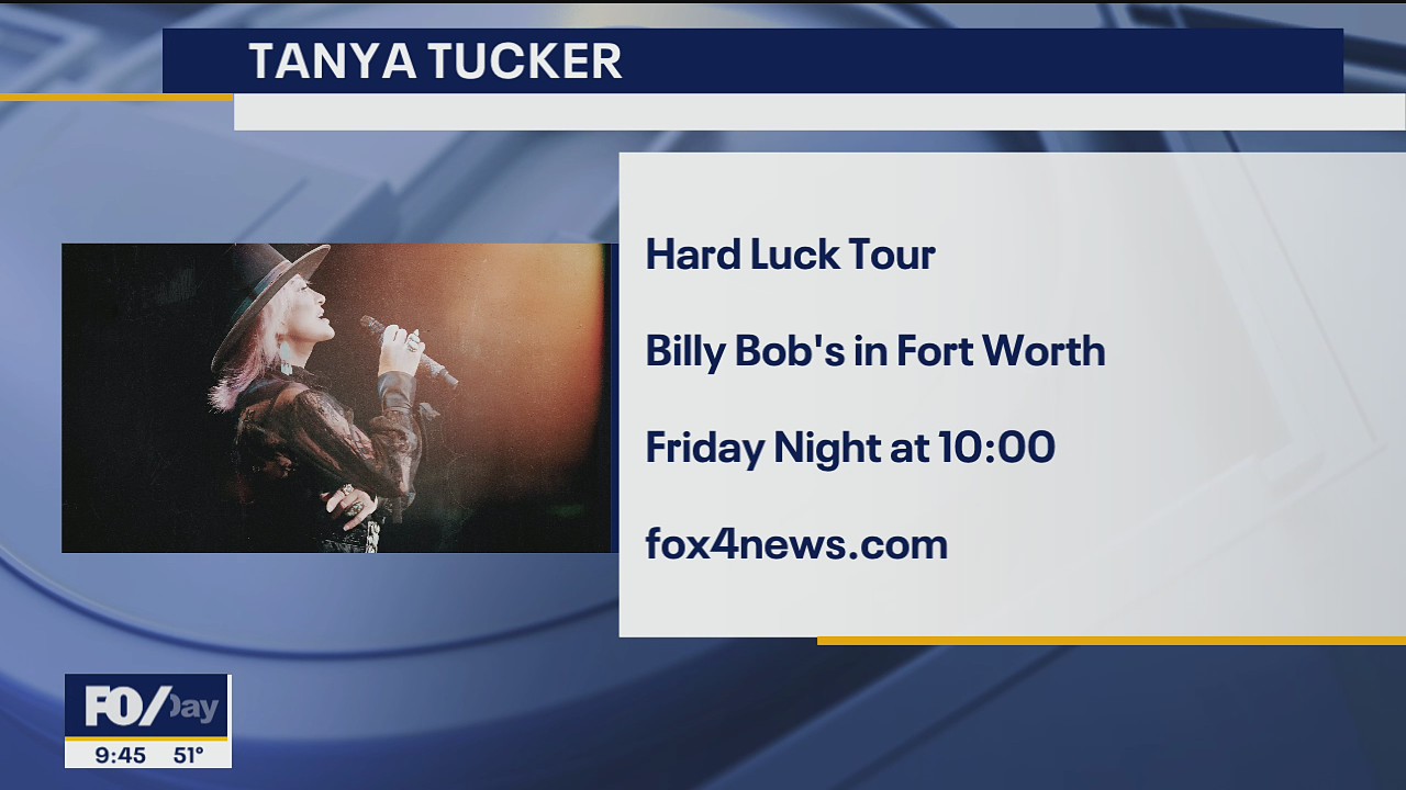 Tanya Tucker's Hard Luck Tour making a stop in Fort Worth