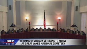 Memorial service for veterans whose remains were found at Cantrell Funeral Home