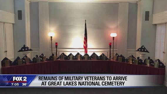 Memorial service for veterans whose remains were found at Cantrell Funeral Home
