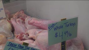 Last-minute Thanksgiving shopping underway