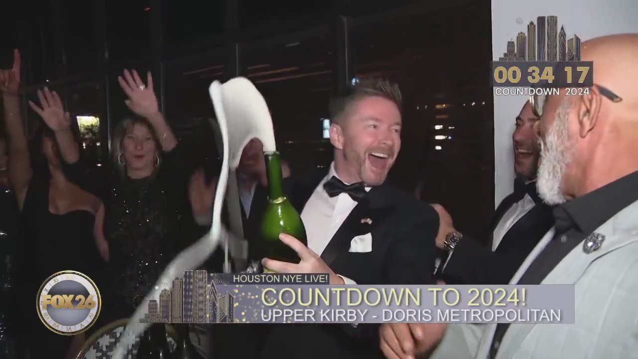 Houston NYE Live: Partying at Doris Metropolitan