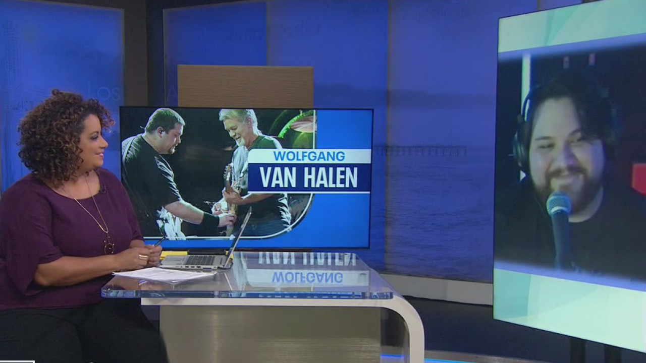 Wolfgang Van Halen opens up about his dad's death