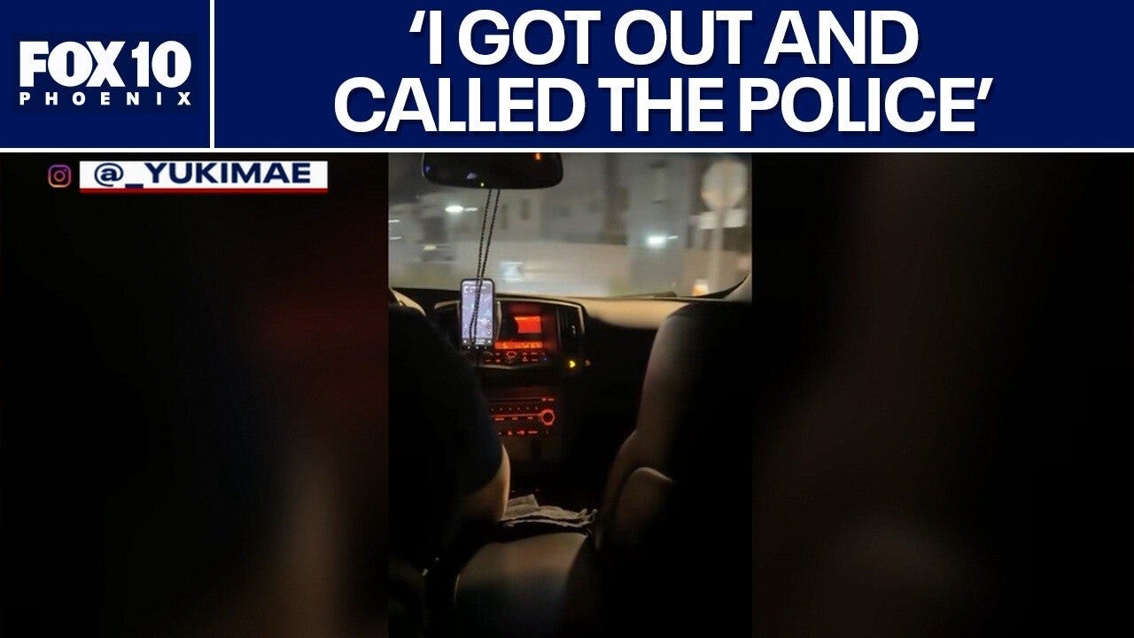 Rideshare scare caught on cam: Woman says driver refused to stop