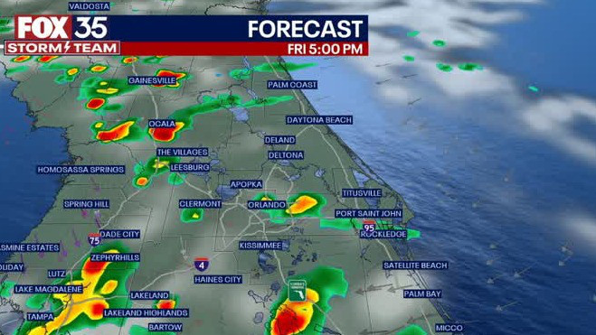 Orlando Weather Forecast: A lot of rain this weekend