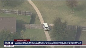 Police chase from Rockwall County to Dallas with a baby on board