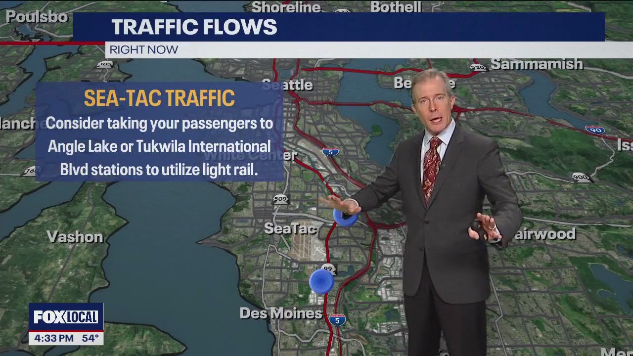 Ways to get around Sea-Tac Airport traffic