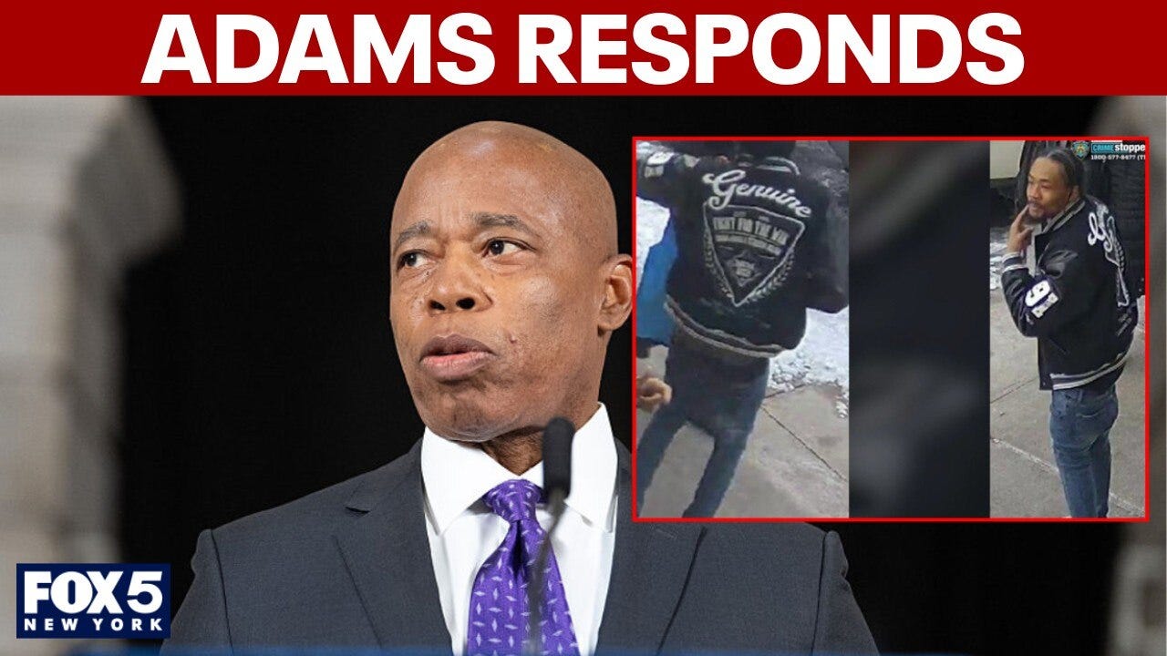 Adams reacts to antisemitic attacks in NYC during Hanukkah