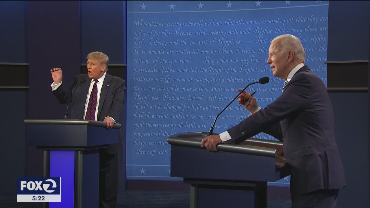 Reaction following the chaotic first Presidential debate