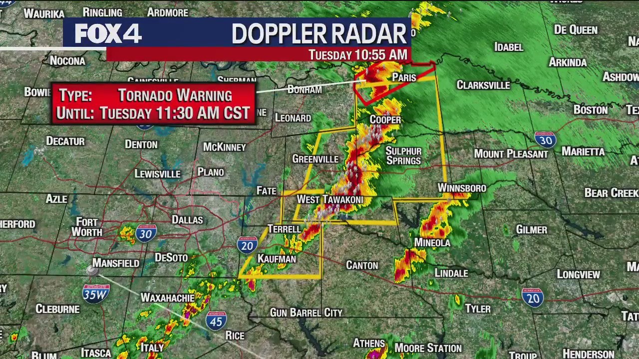 Dallas Weather: Dec. 13 11 a.m. update