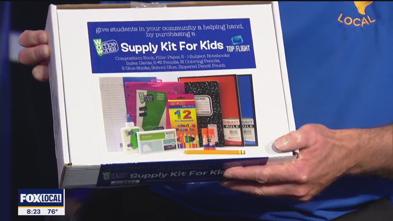 Kroger kicks off back-to-school drive today