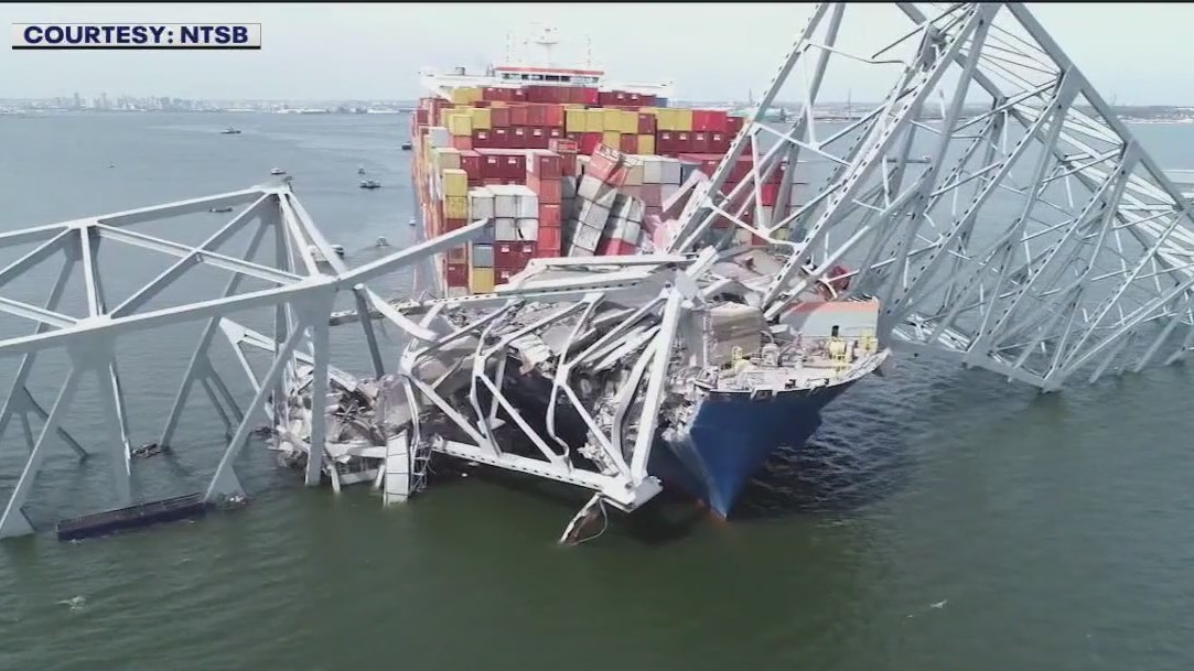 NTSB: Baltimore bridge collision timeline