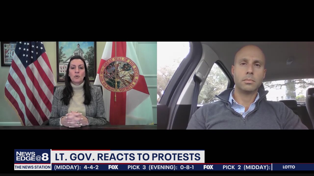 Florida Lt. Gov. Nu�ez calls for swift justice with Capitol rioters