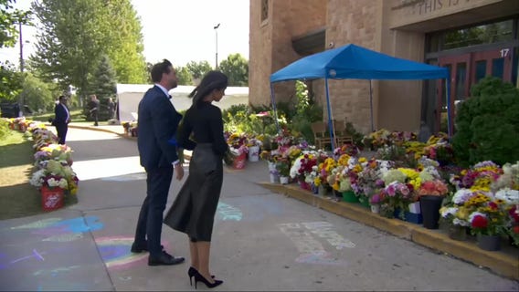 Vance pays respects at Annunciation memorial [RAW]