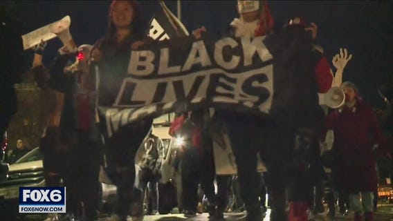 Kyle Rittenhouse trial: Jacob Blake’s uncle leads march for justice