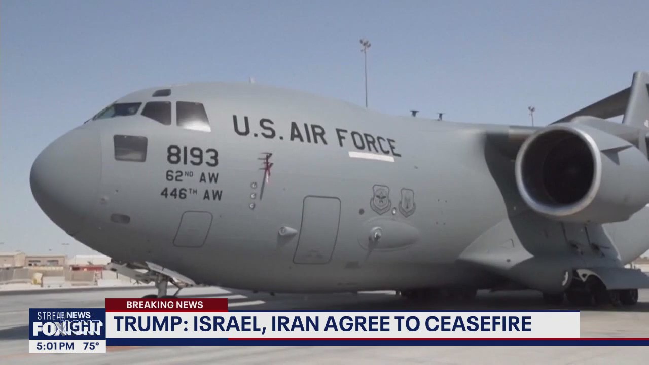 President Trump announces Iran-Israel ceasefire