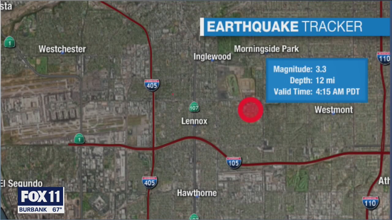 Series of earthquakes strike South LA