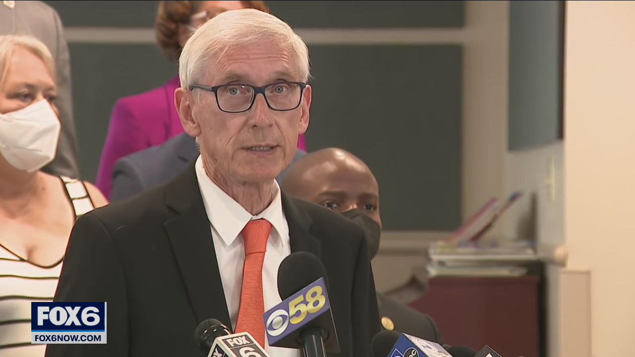 Evers wants tax cut, Michels tours Kenosha