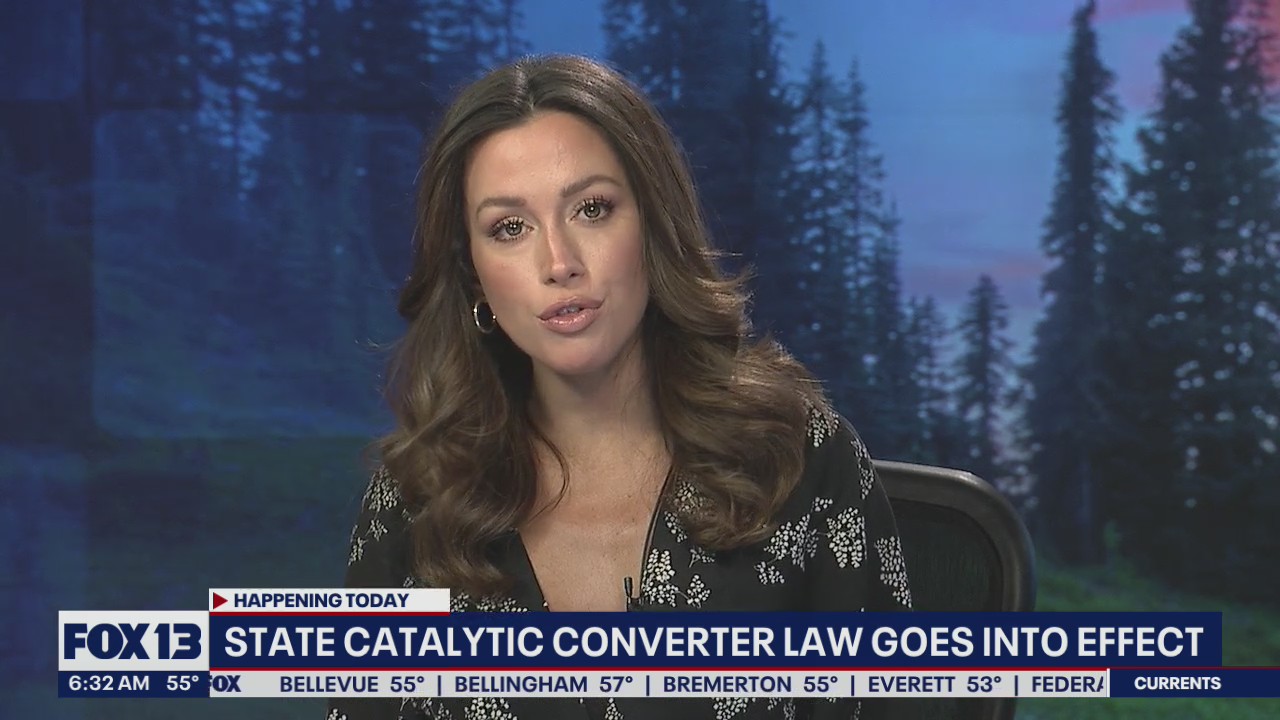 Washington state's catalytic converter law goes into effect Friday