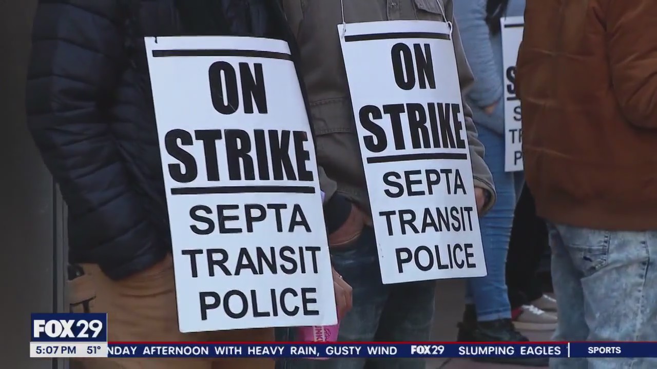 Negotiations continue over weekend as SEPTA officers remain on strike