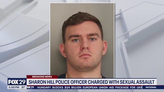 Sharon Hill officer charged with sexual assault of 3 children
