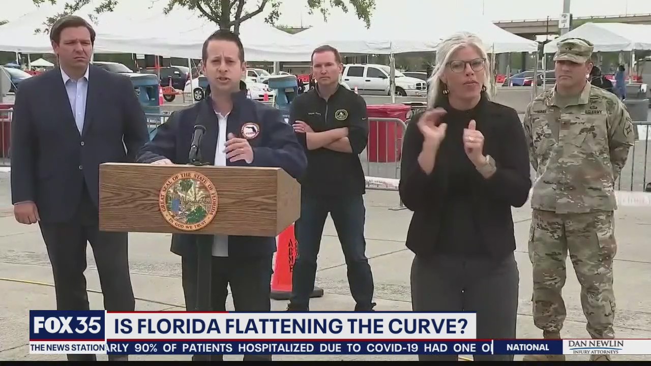 Florida after one week of stay-at-home order