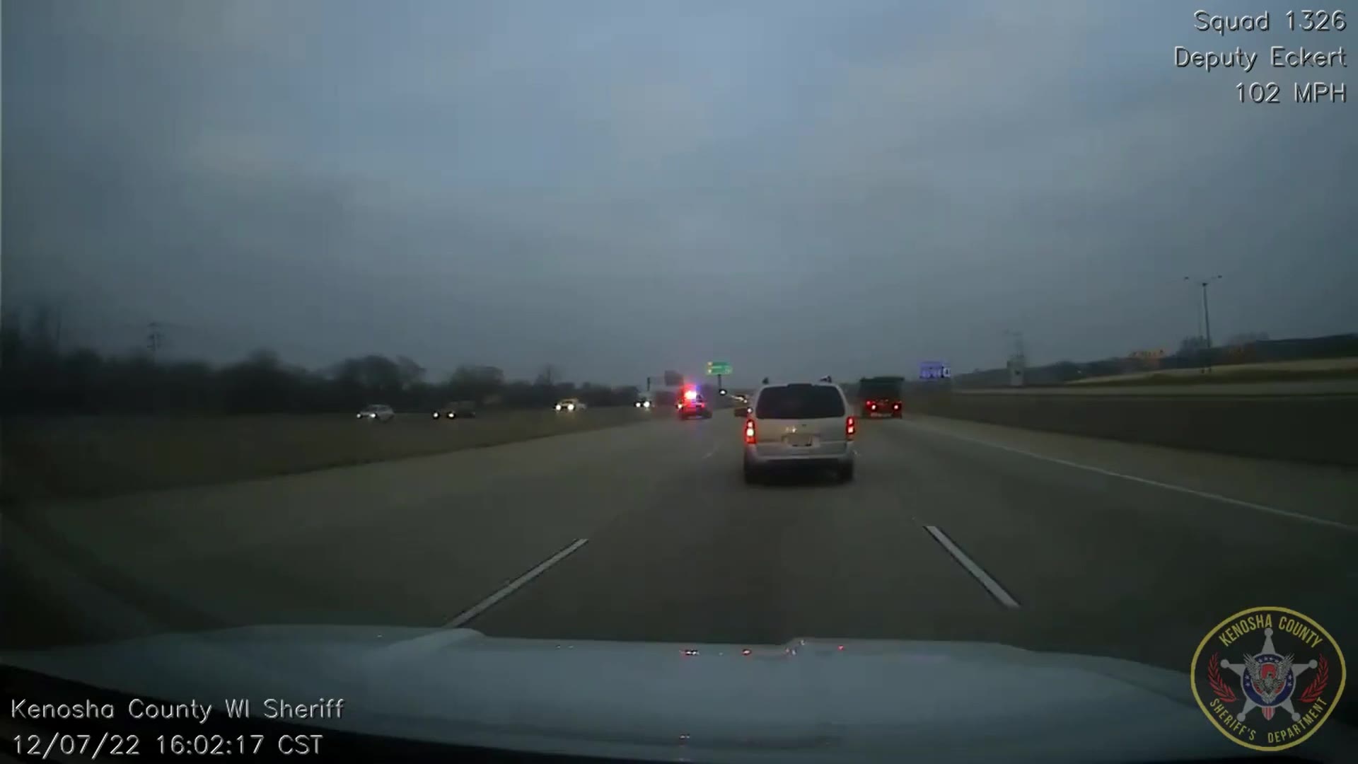 Kenosha County police chase; driver, passenger arrested