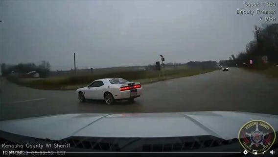 Kenosha County police chase tops 100 mph