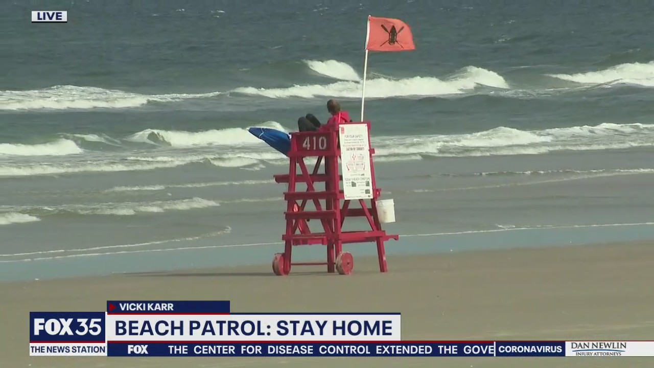 Volusia Beach Patrol says stay at home