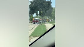 Racine school bus, city bus crash, Goold and Shoop